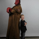 Illustration for article titled Good guy Ron Perlman reprises his Hellboy role for a very special audience of one